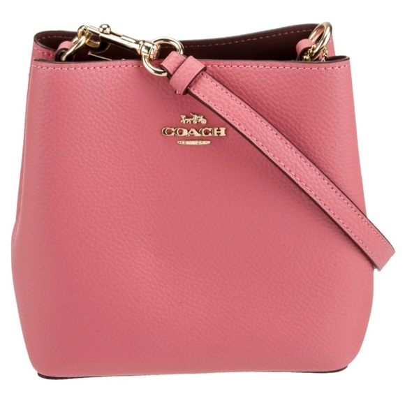 Coach Mini Town Bucket Bag Pink - Picture 1 of 10